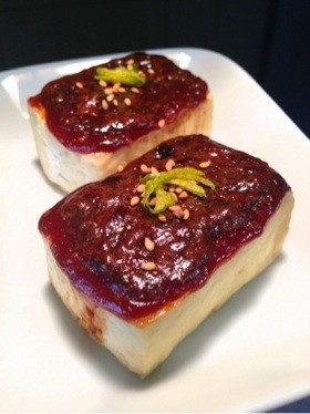 【簡単】つけてみそかけてみそで豆腐の田楽